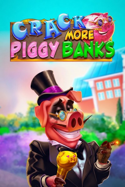 Omslag van de gokkast Crack More Piggy Banks in de lobby van Kingmaker Casino