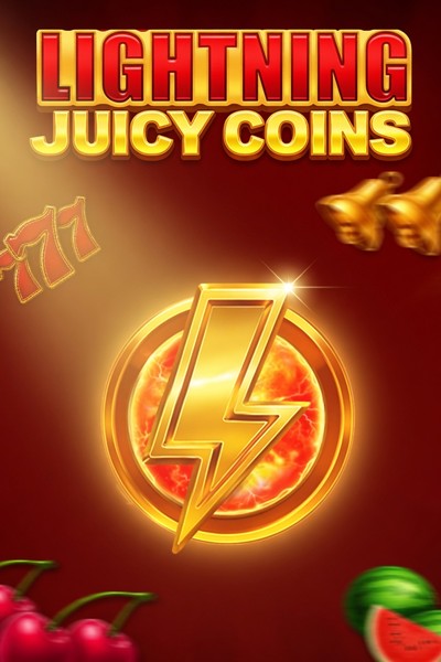 Cover van de slot Lightning Juicy Coins in Cleobetra Casino