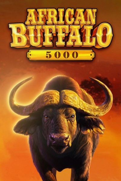 Omslag van de gokkast African Buffalo 5000 in de Betrepublic Casino-lobby