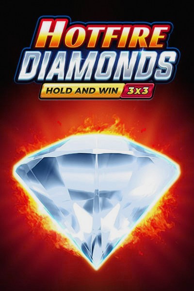 Cover van de slot Hotfire Diamonds in de lobby van Betwest Casino