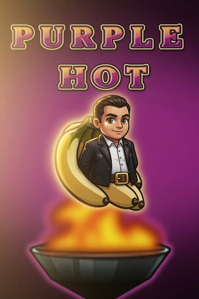 Omslagbeeld van de slot Purple Hot in de Betrepublic Casino-lobby