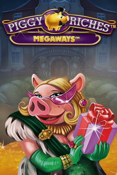 Cover van de slot Piggy Riches Megaways in Cleobetra Casino
